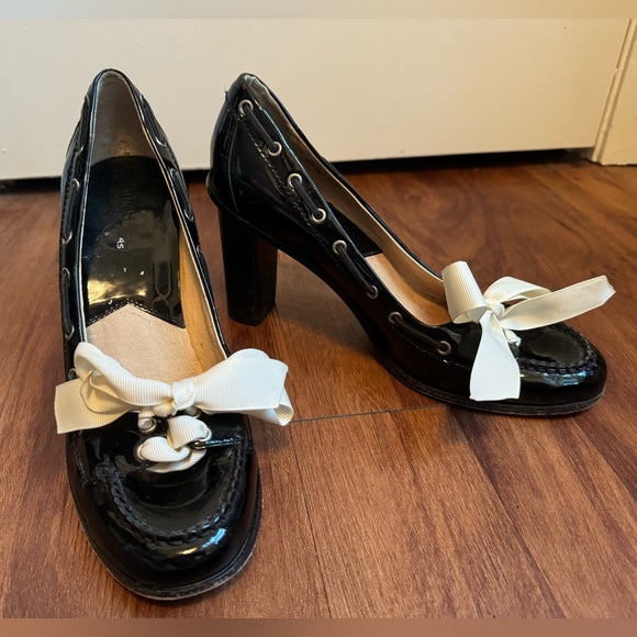 Michael Kors Tabitha Mary Jane Block Heel Size 9 - Picture 3 of 11